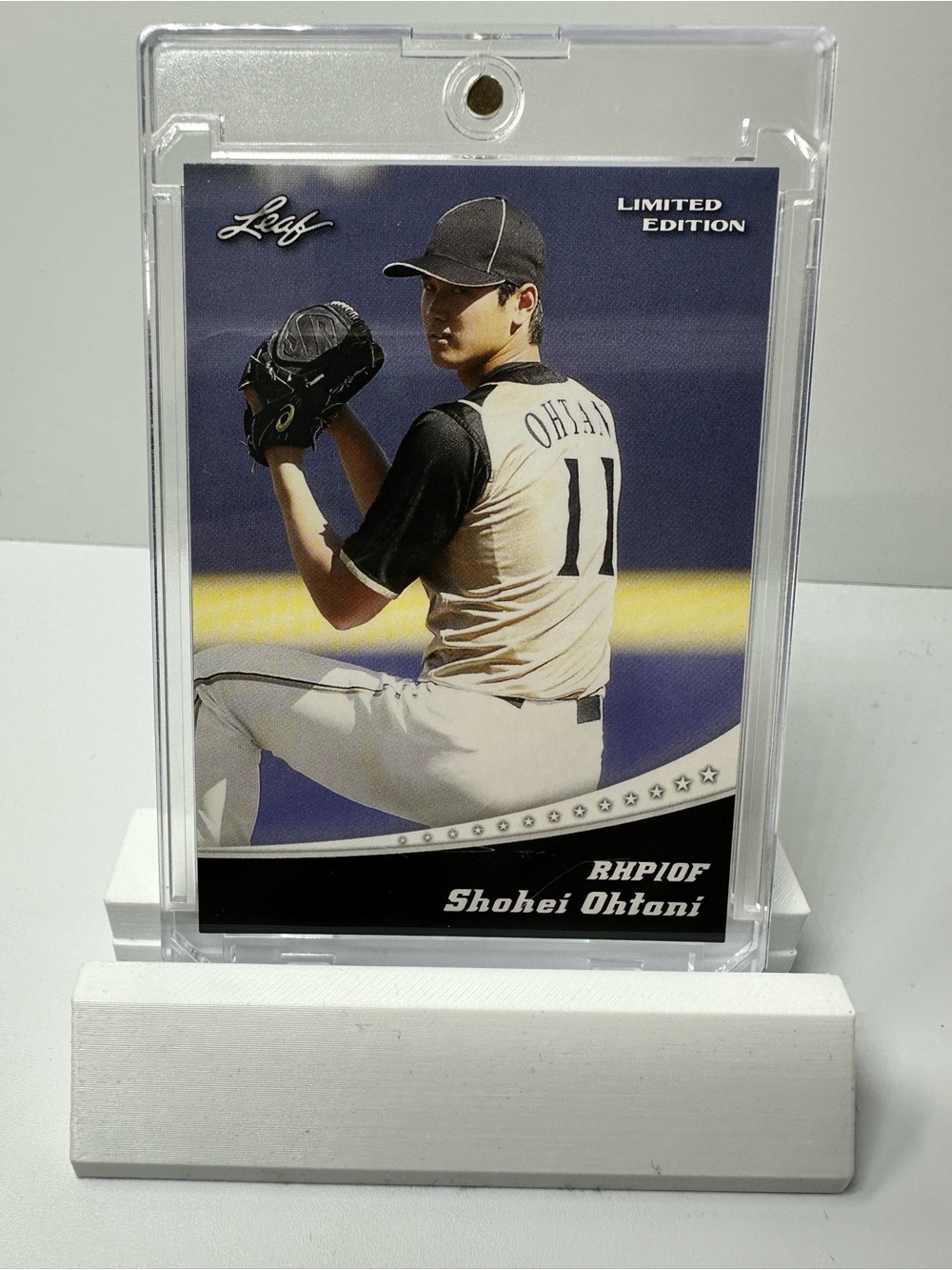 Leaf Limited Edition Shohei Ohtani Baseball Card - Beige & Black